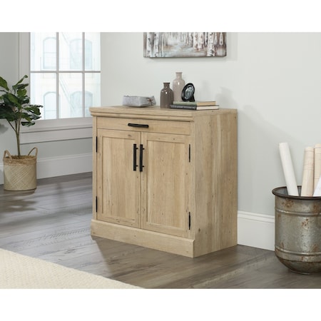 Sauder Aspen Post Door Lib Bas /util Stand Pmo , Durable, 1 in. thick top 427015